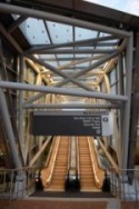 Transit escalator