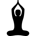 yoga pose icon